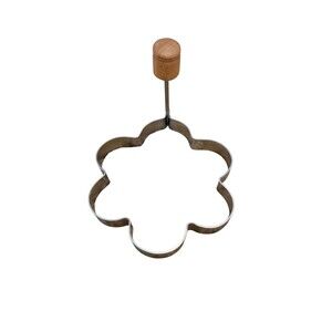 Vintage Pancake Egg Cookie Cutter Flower Mold Swing Arm Non Stick
